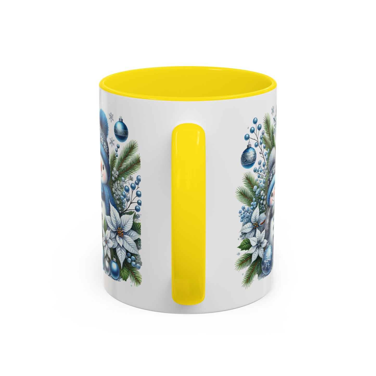 Christmas Mug - Blue Snowman Child