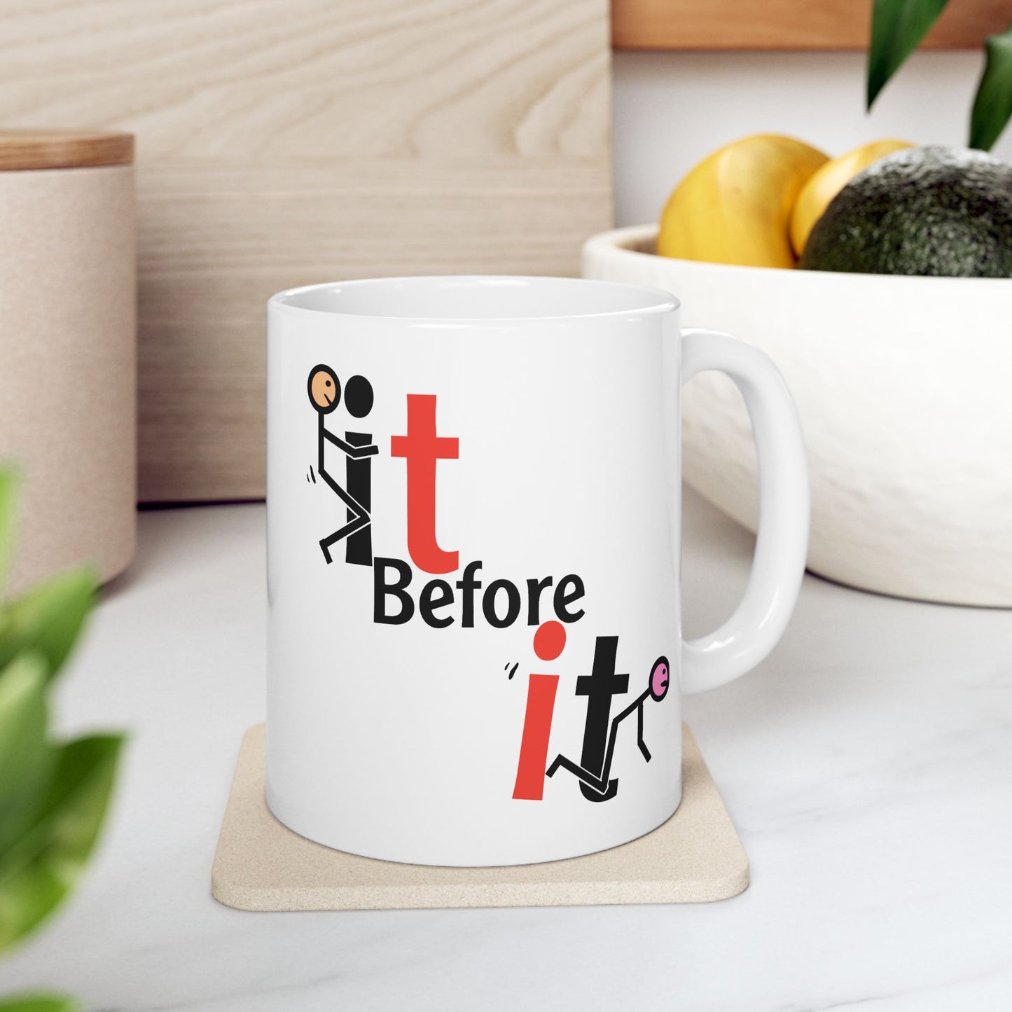 Adult Mug - Screw It Before It Screws You