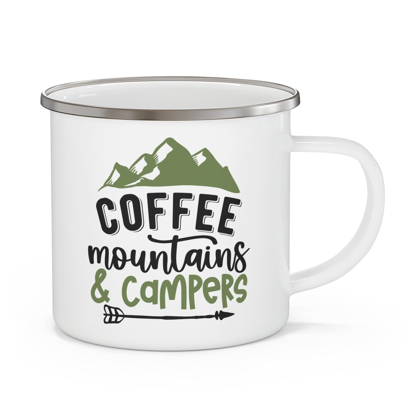 Adventure Mug - Coffee Mountains & Campers