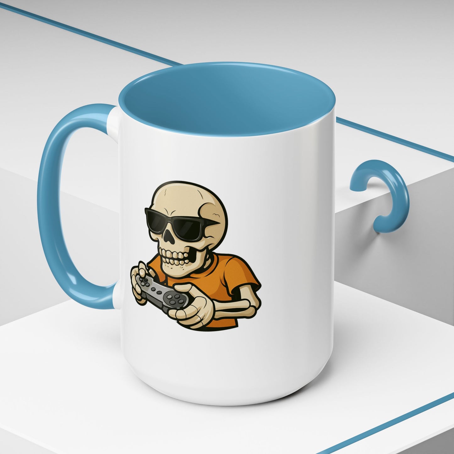 Halloween Mug - Gaming Skeleton