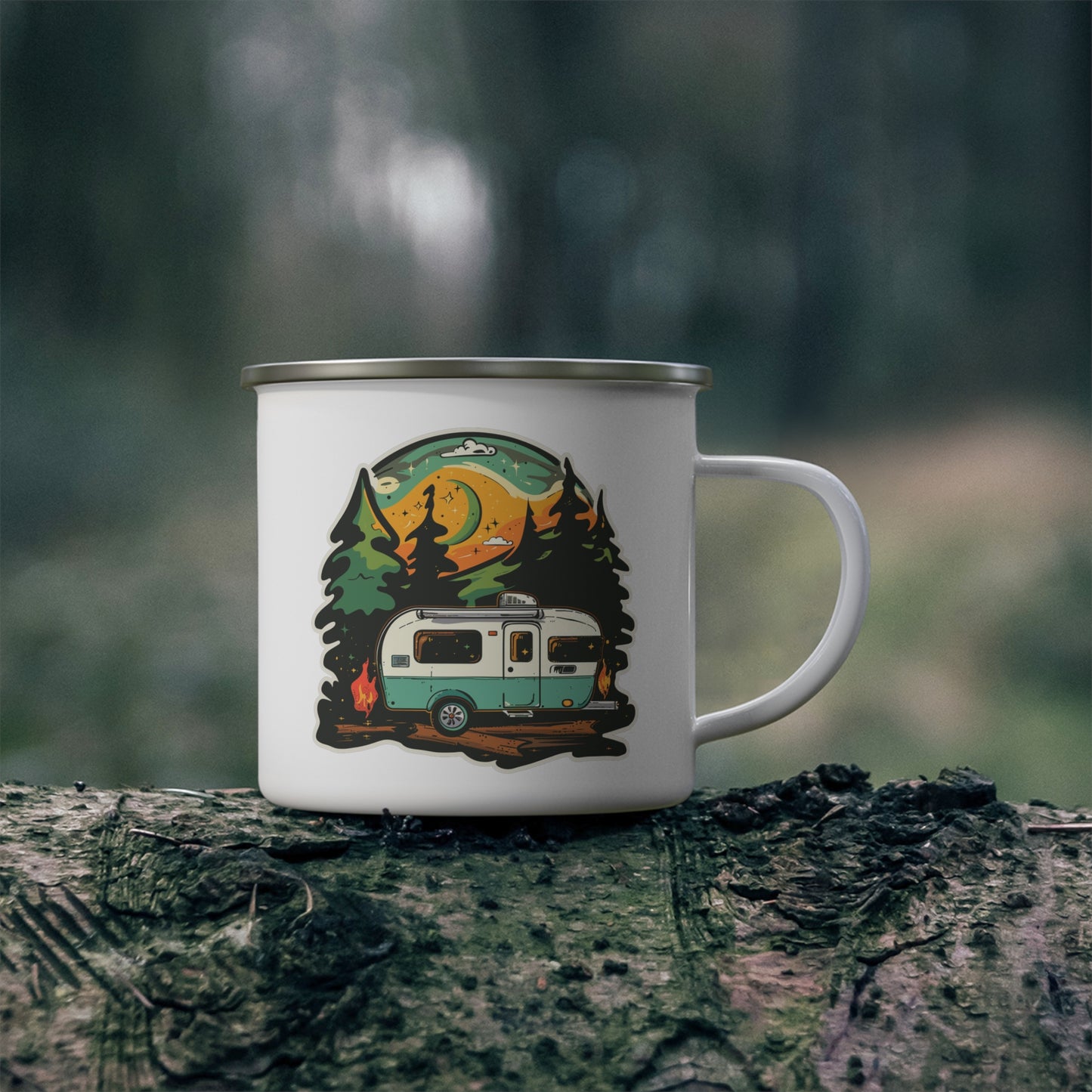 Adventure Mug - Camping Landscape 15