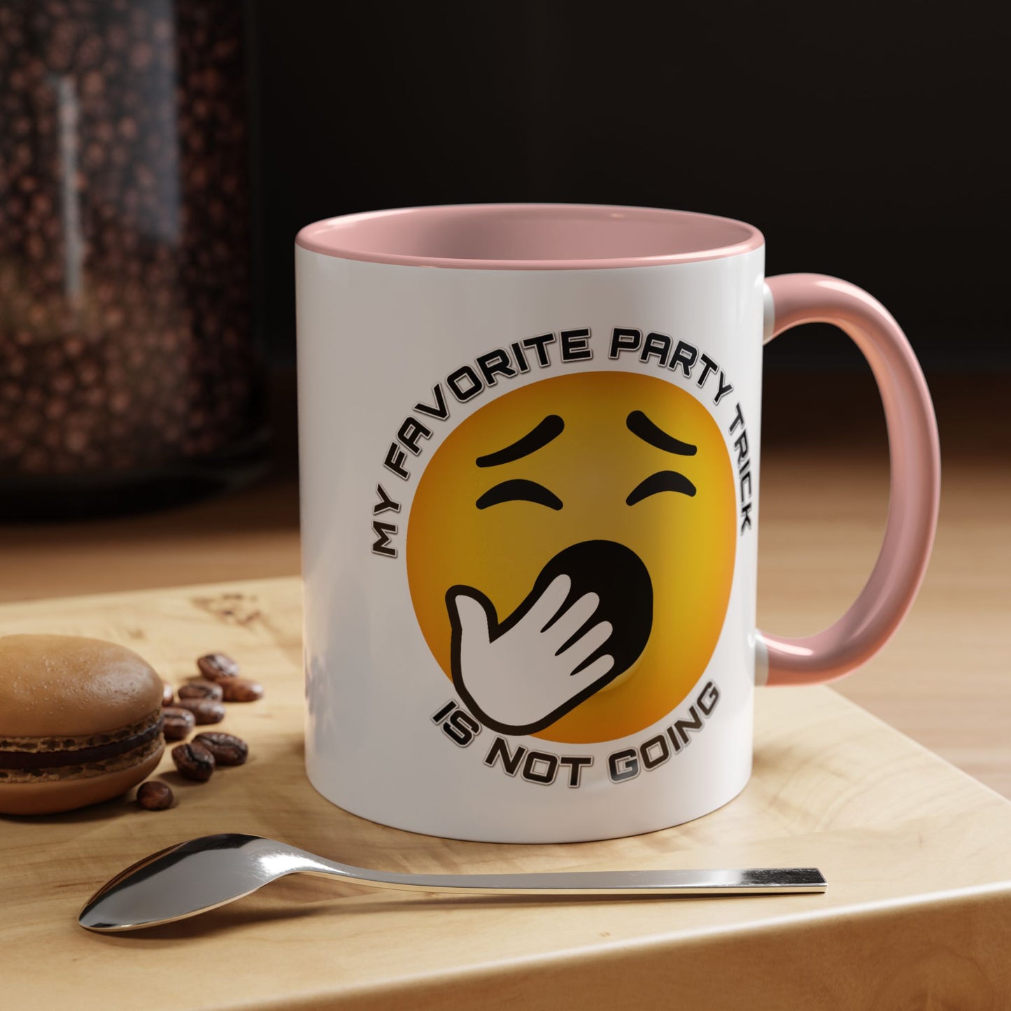 Humor Mug - My Favorite Party Trick is Not Going