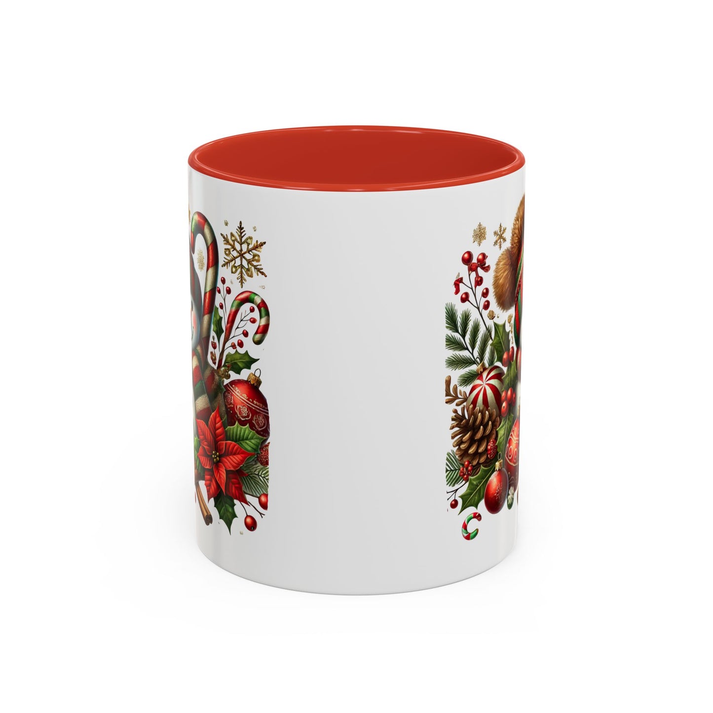 Christmas Mug - Red and Green Snowman 2