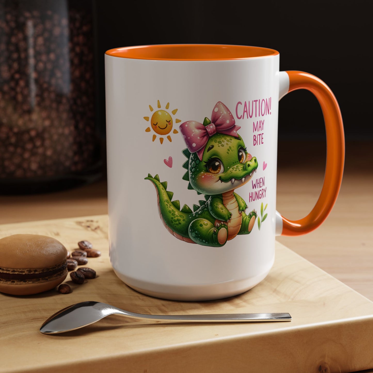 Humor Mug - Caution May Bite