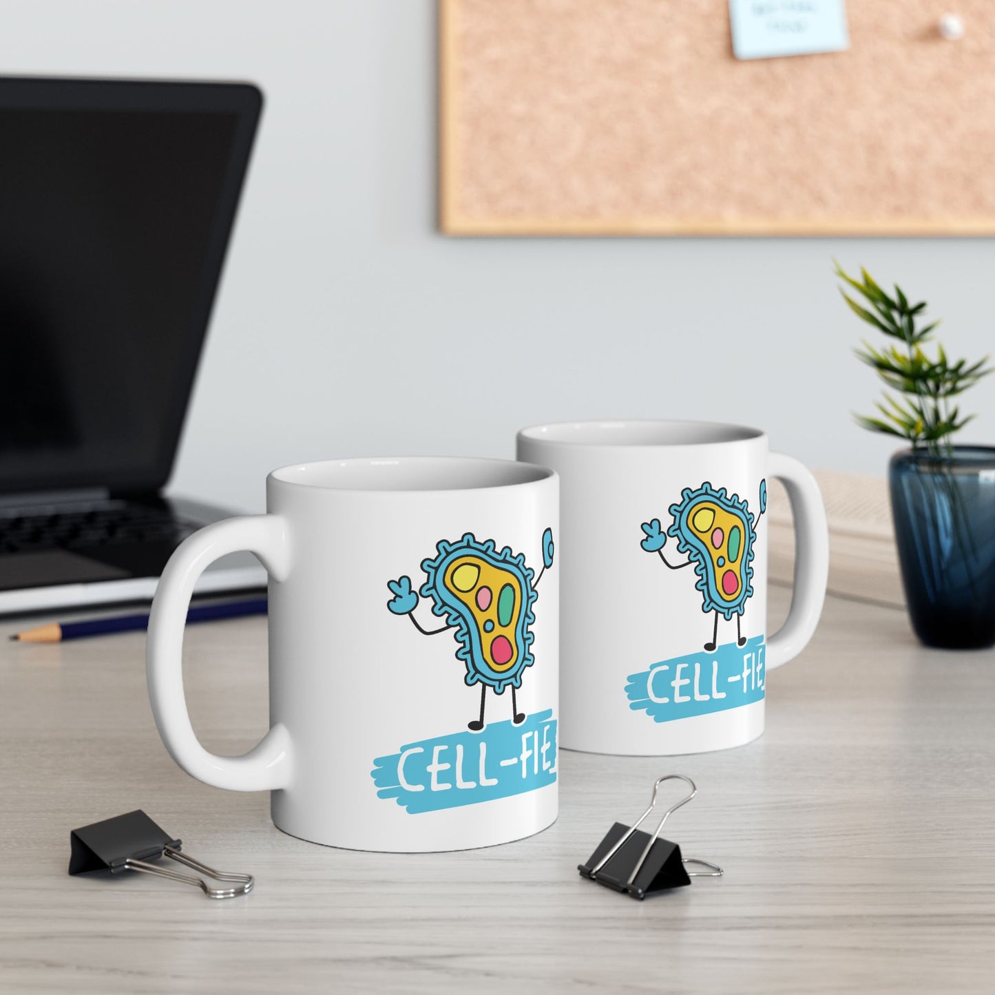 Humor Mug - Cell-Fie