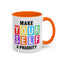 Wellness Mug - Make Yourself a Priority Colored Blocks