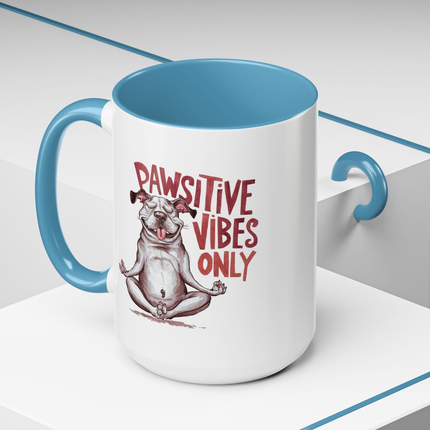 Animal Mug - Pawsitive Vibes Only