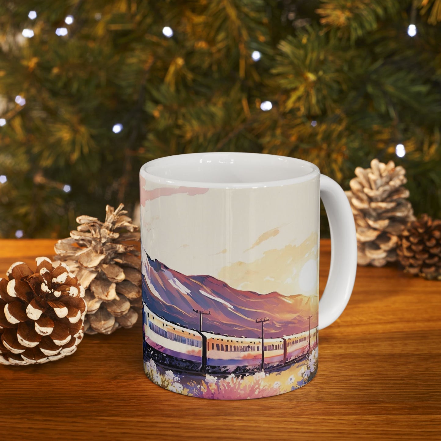 Adventure Mug - Train Journey 2