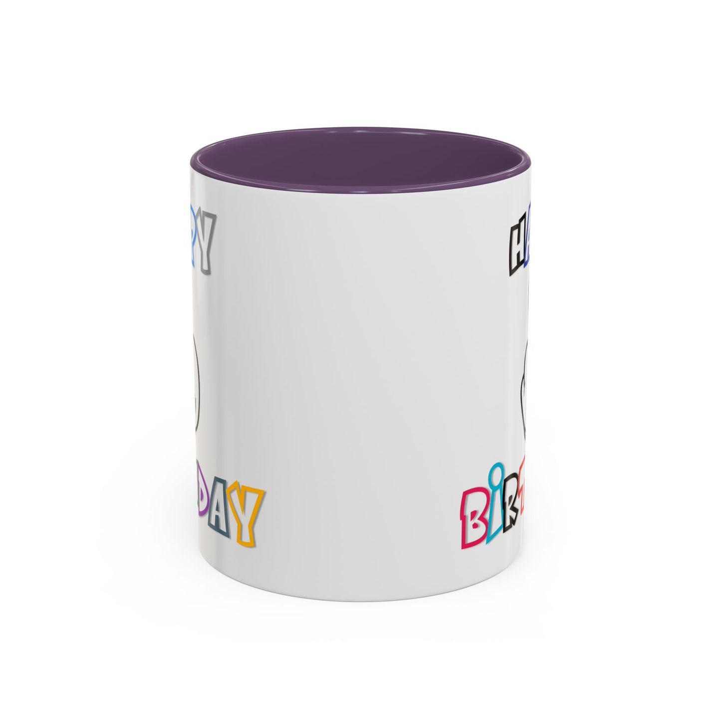 Adult Mug - Happy Birthday Middle Finger