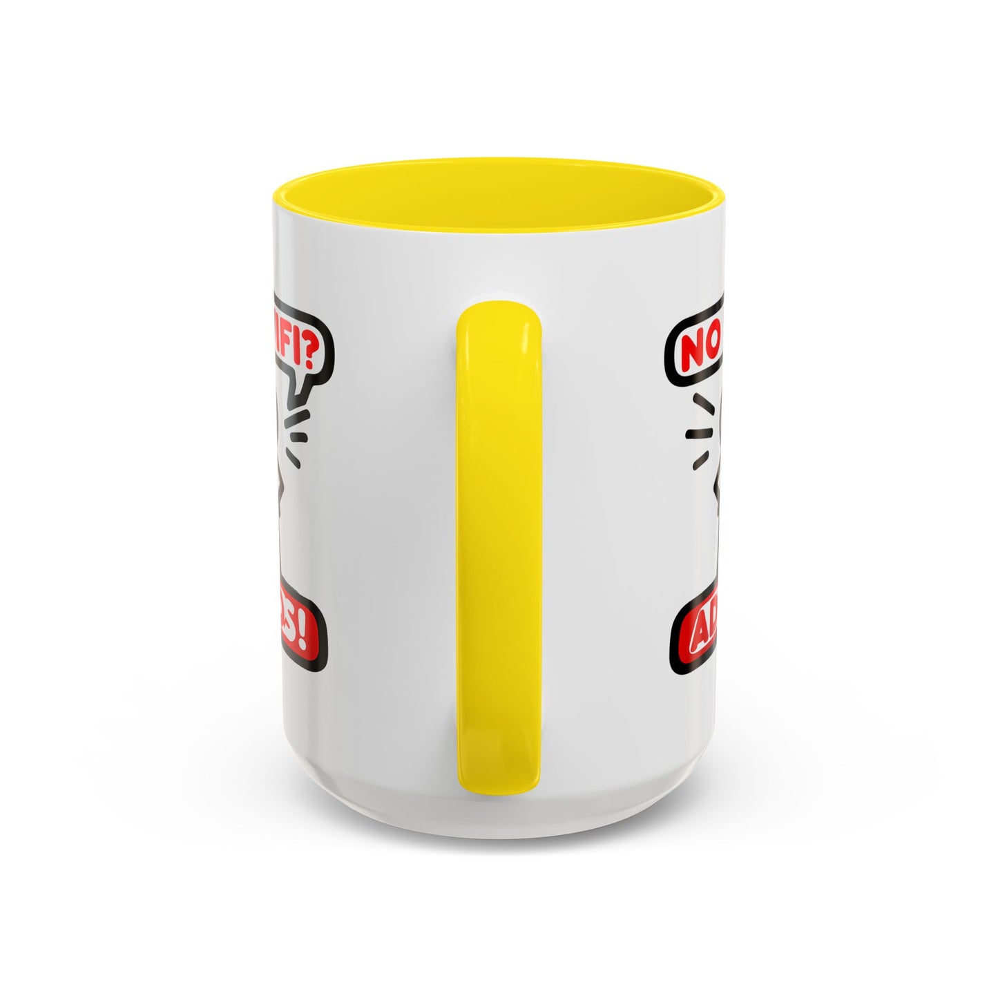 Humor Mug - No Wifi? Adios!