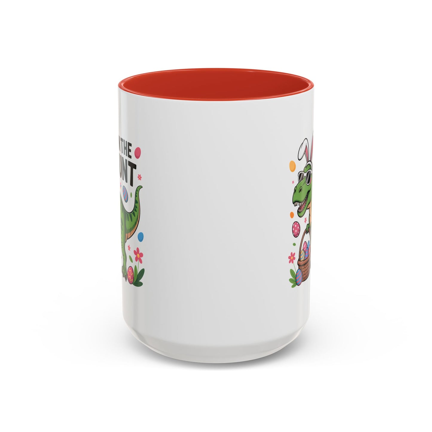 Easter Mug - On The Hunt Dinosaur