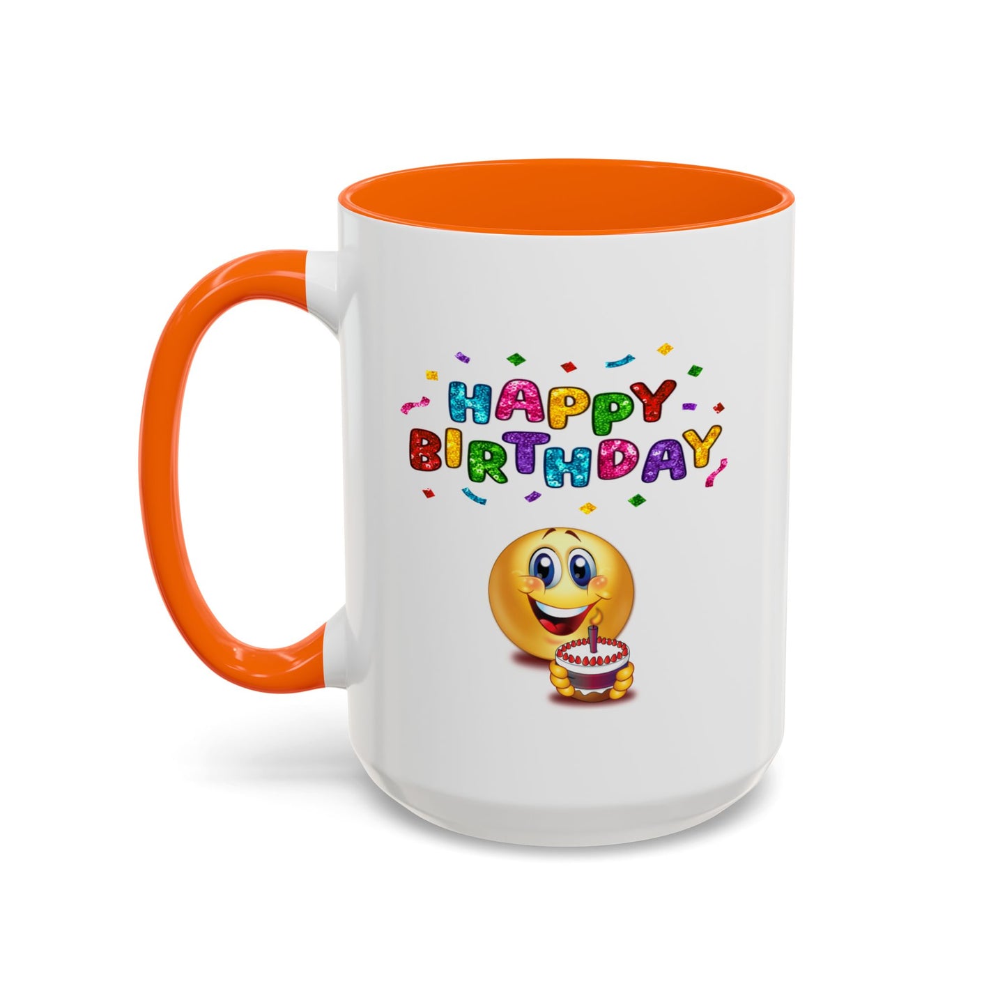 Birthday Mug - Happy Birthday Emoji