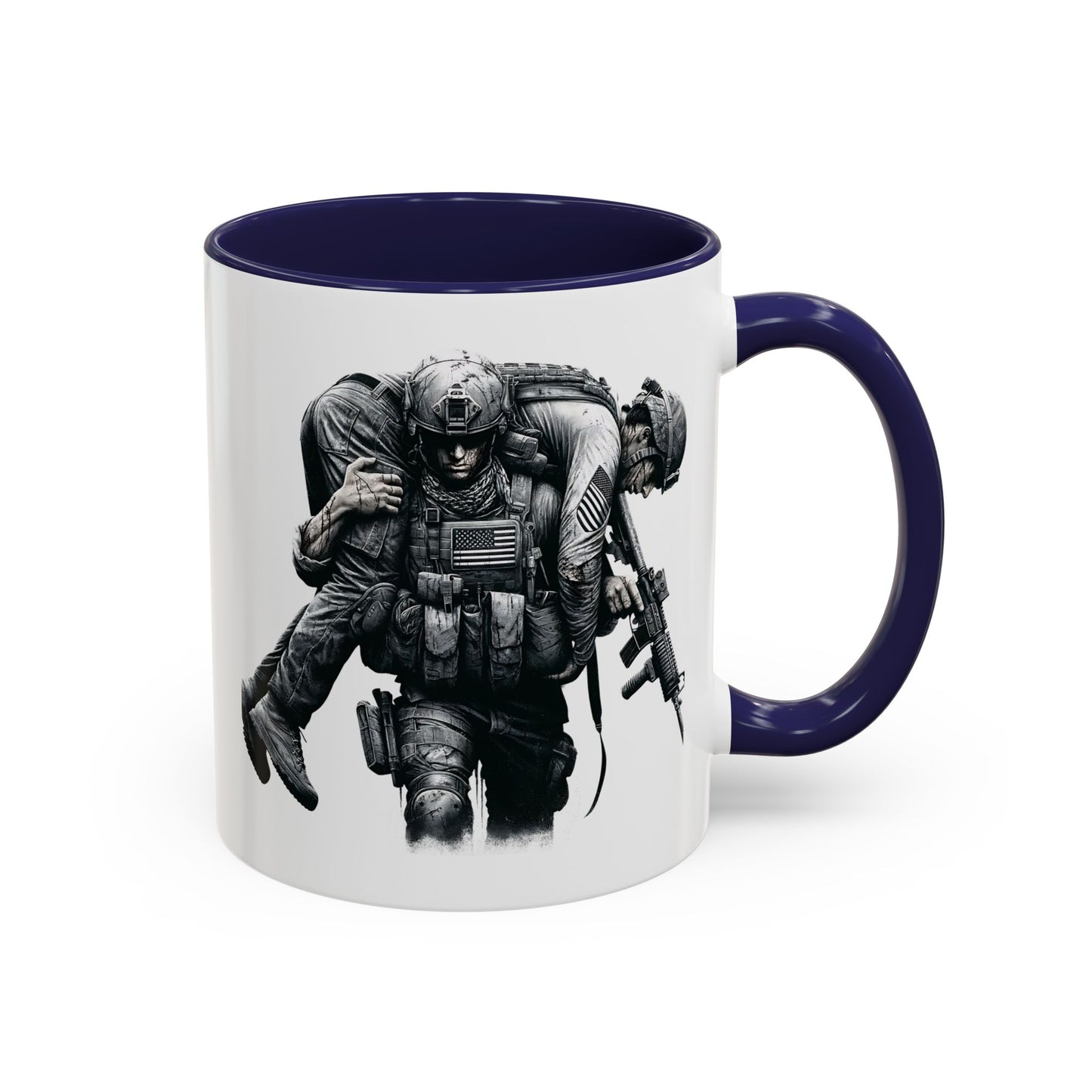 4th of July Mug - American Combat Soldiers