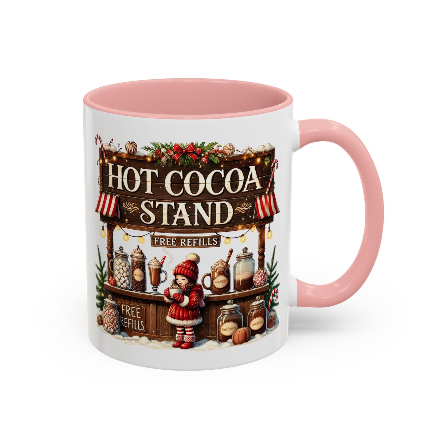 Christmas Mug - Hot Cocoa Stand Free Refills