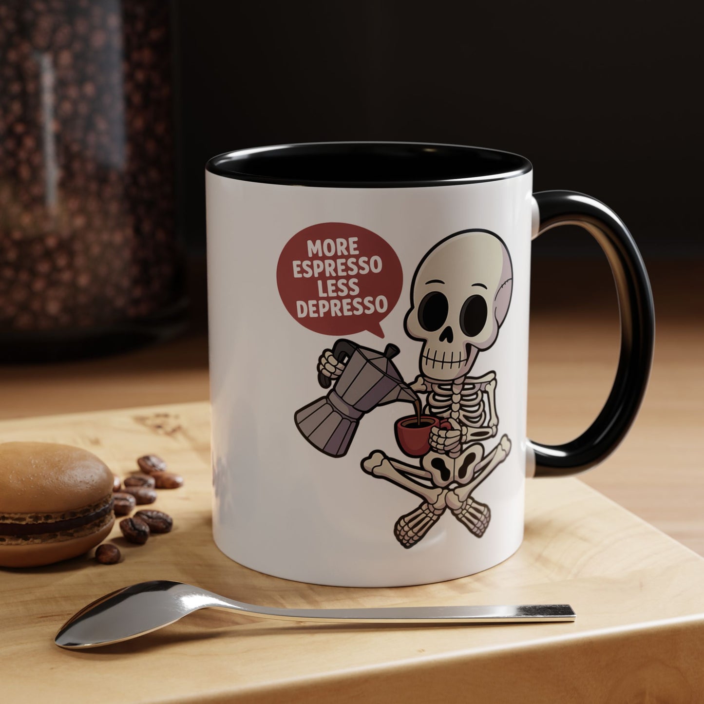 Halloween Mug - More Espresso Less Depresso