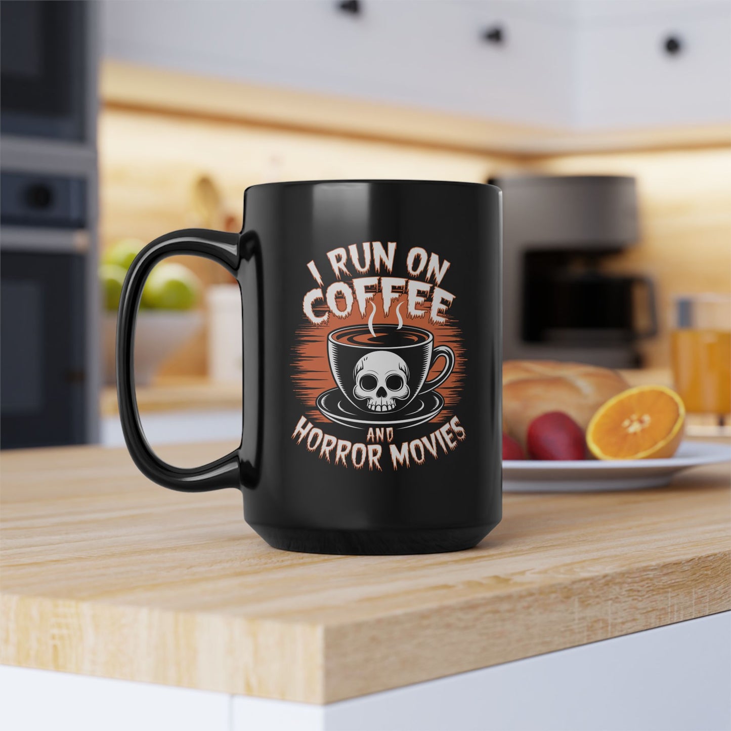 Halloween Mug - I Run On Coffee And