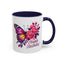 Birthday Mug - Butterfly Flowers
