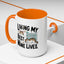 Animal Mug - Living My Best Nine Lives