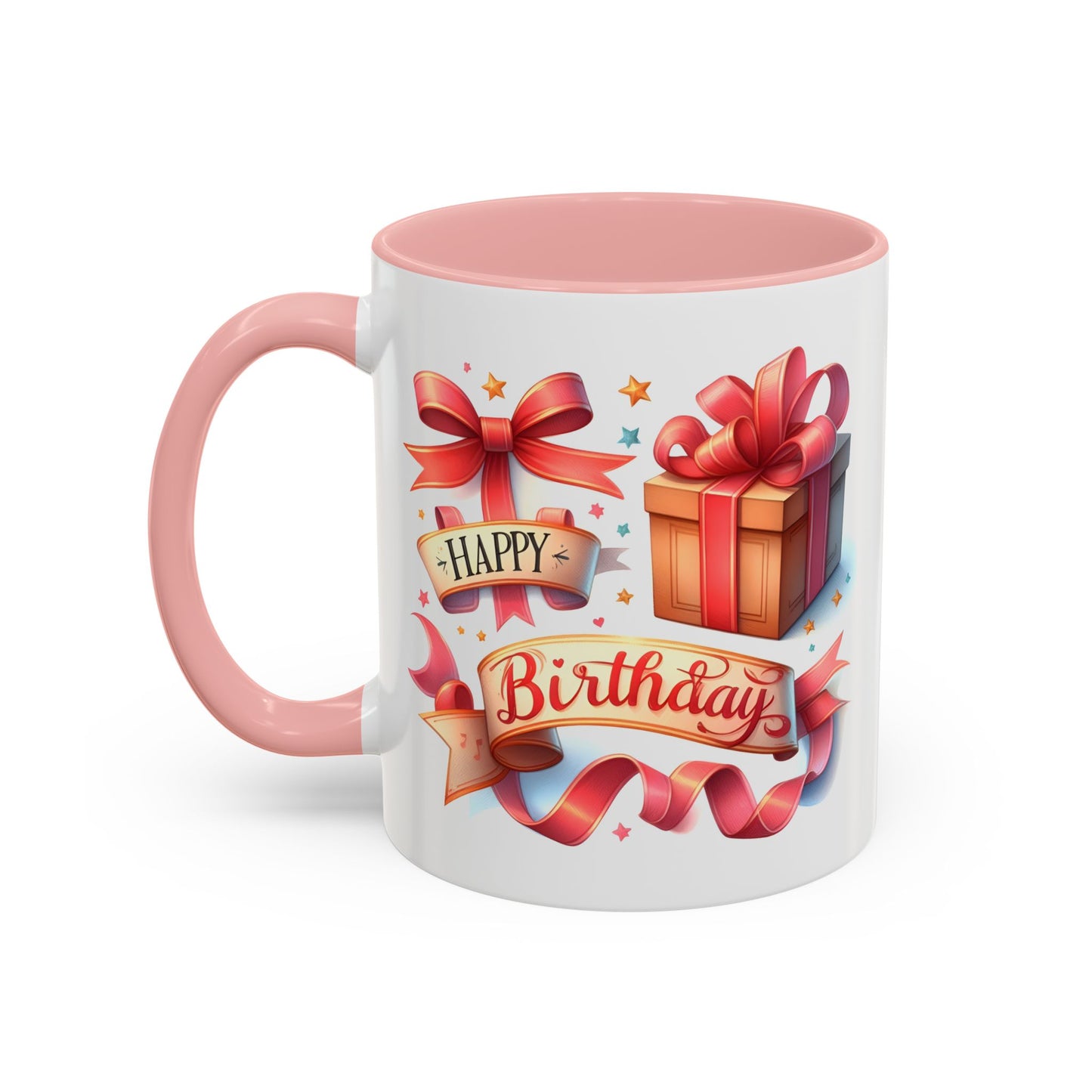Birthday Mug - Present Ribbon