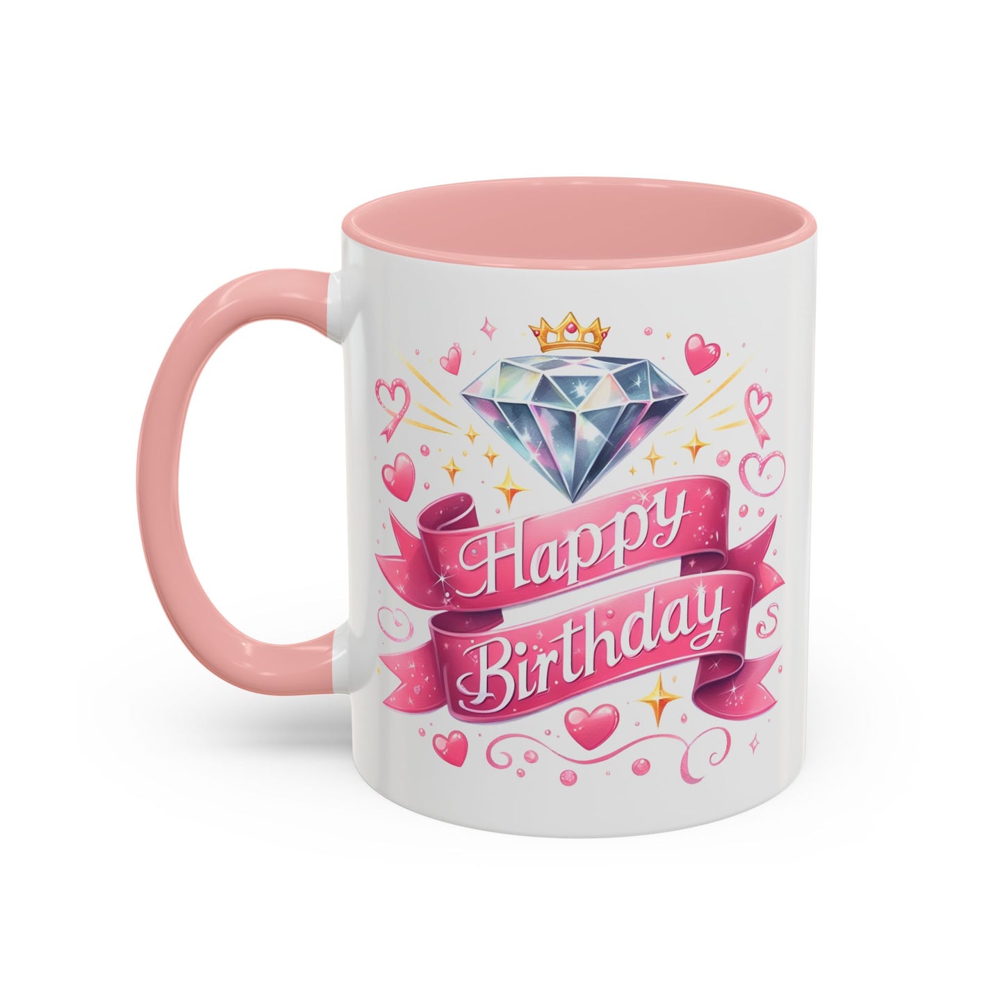 Birthday Mug - Diamond Crown