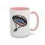 4th of July Mug - Airborne Soldier Parachute Flag