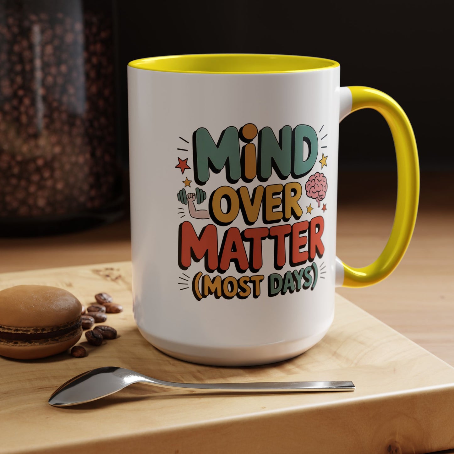 Wellness Mug - Mind Over Matter Graphic