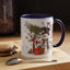 Christmas Mug - Merry Xmas Snowman Tree Present