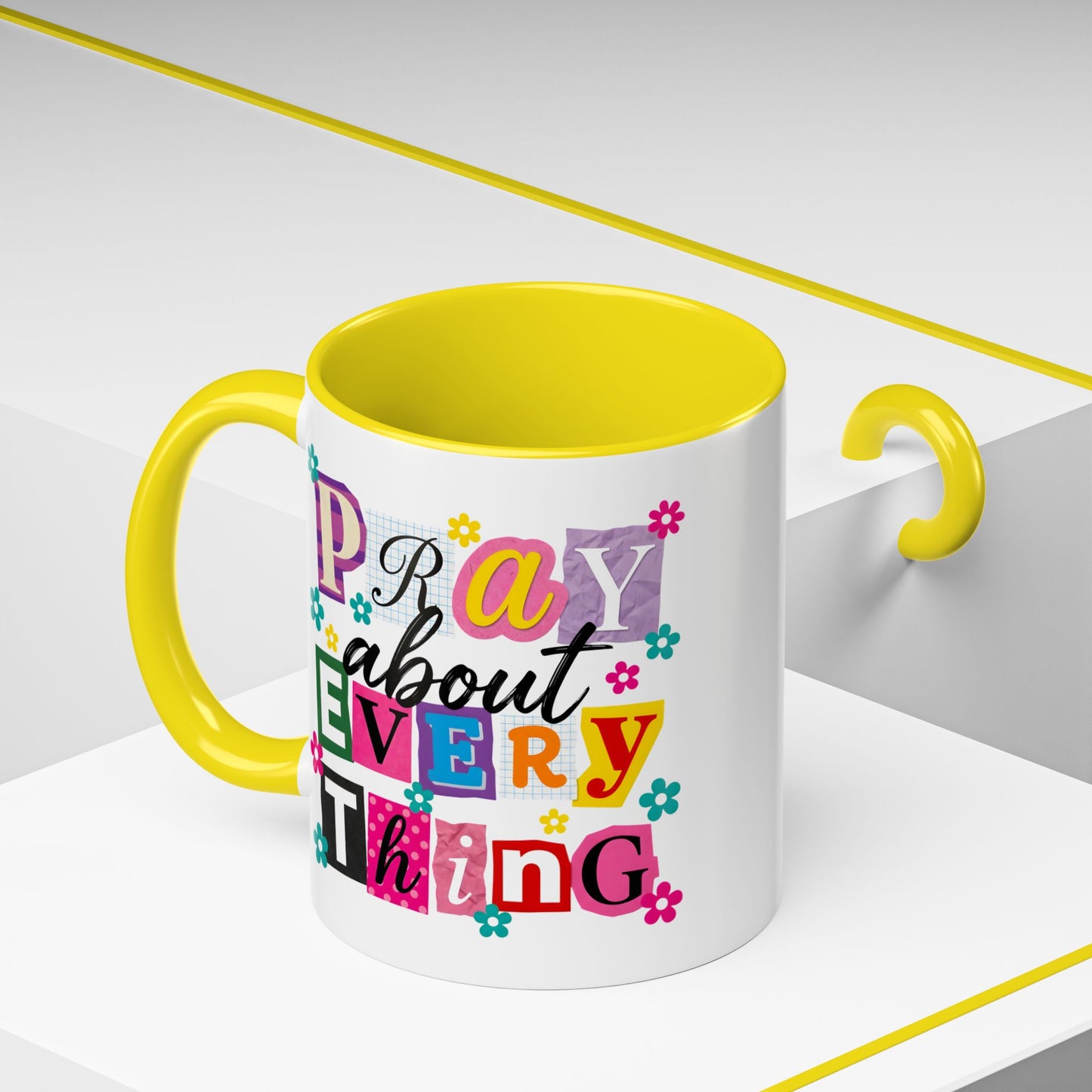 Religious Mug - Pray About Everything