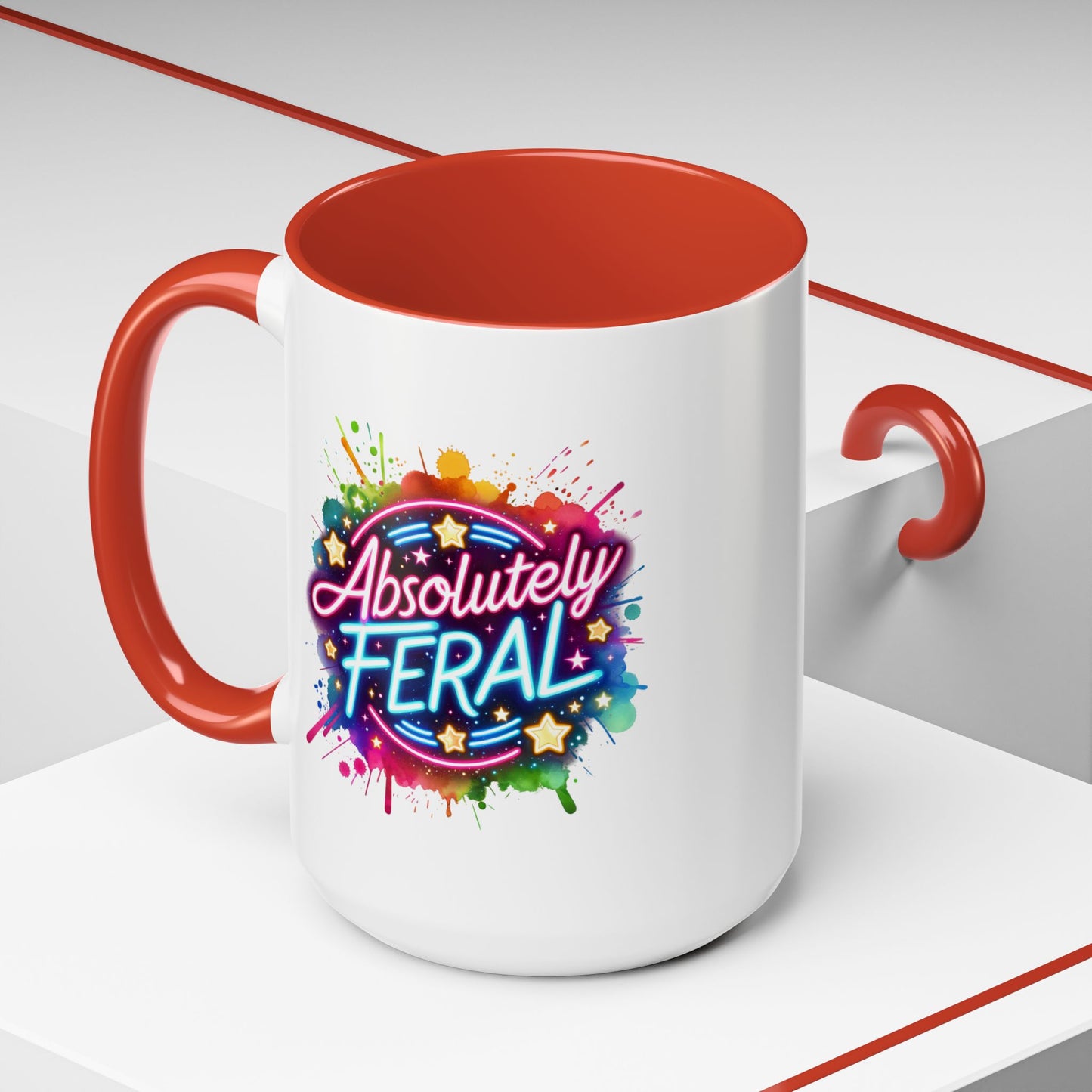 Humor Mug - Absolutely Feral
