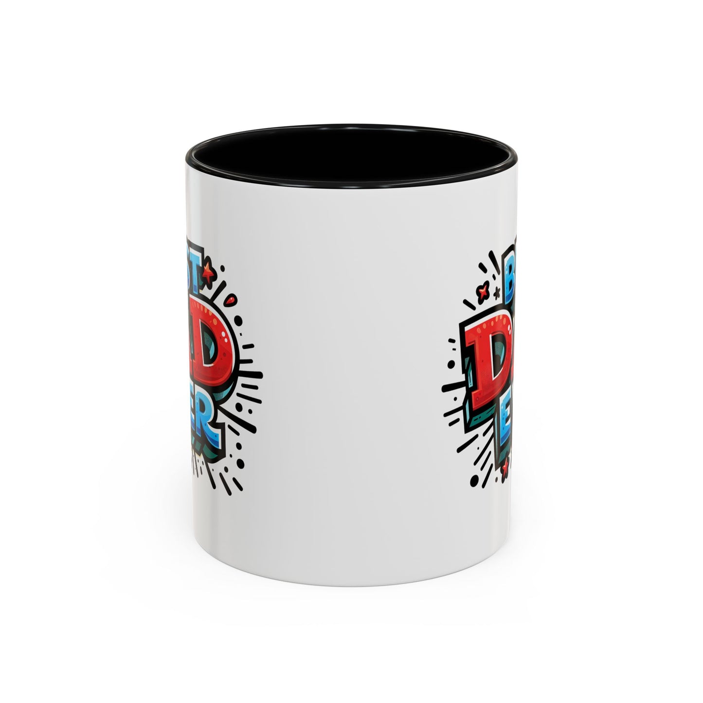 Father's Day Mug - Best Dad Ever Grafitti