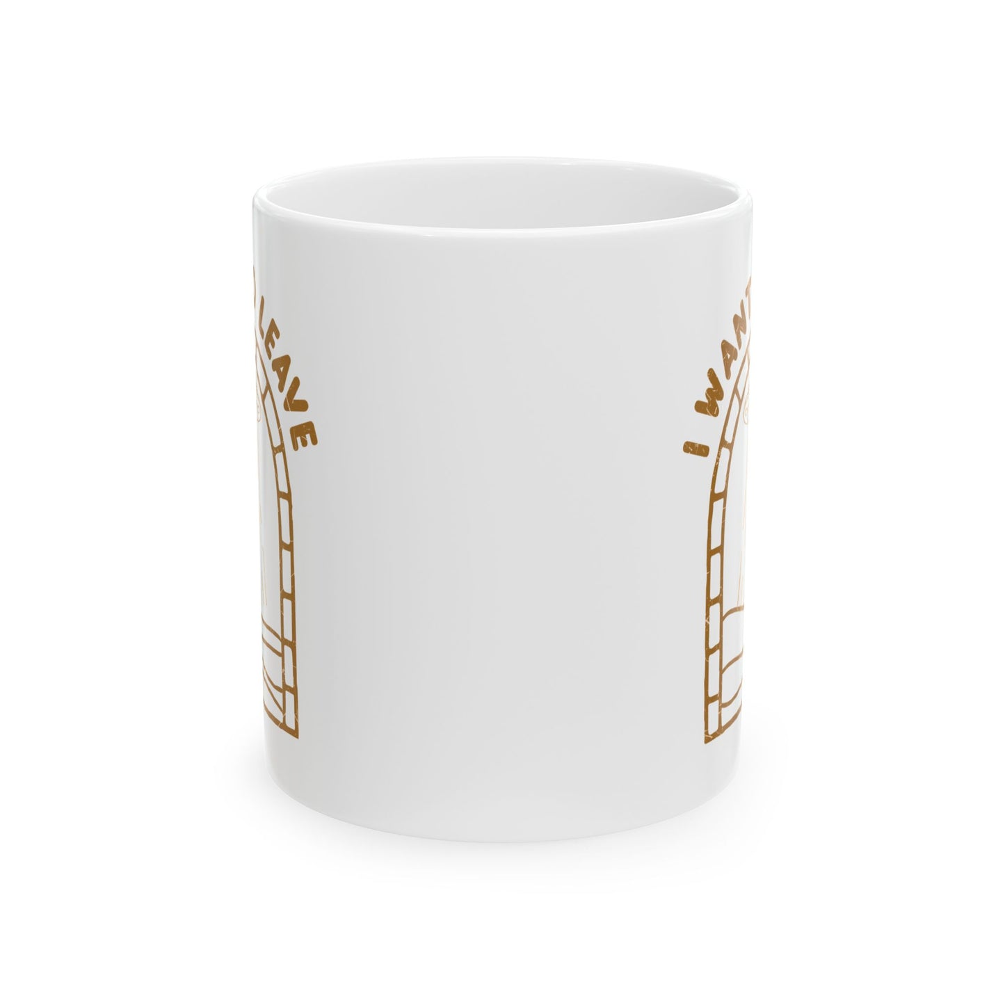 Alien Mug - I Want To Leave