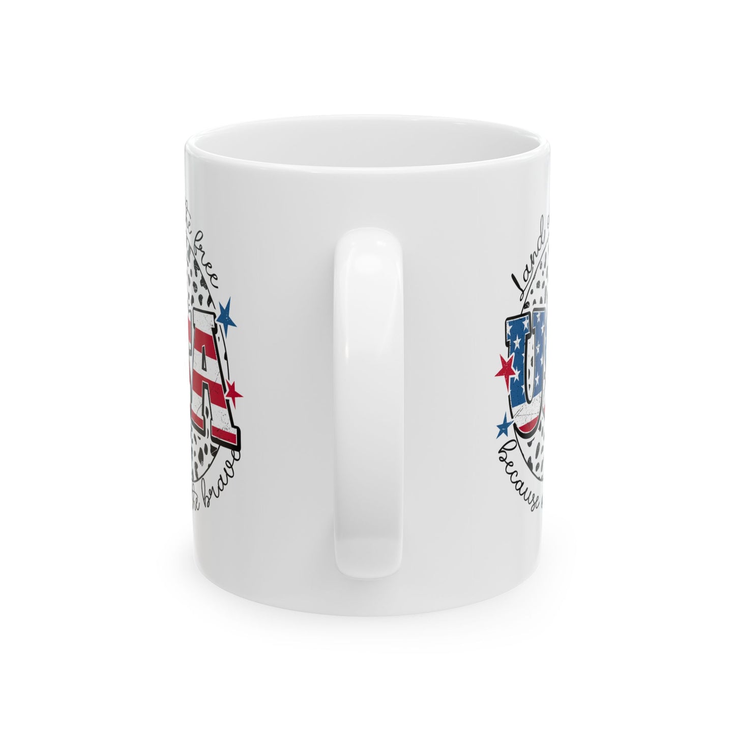 4th of July Mug - USA Land of the Free