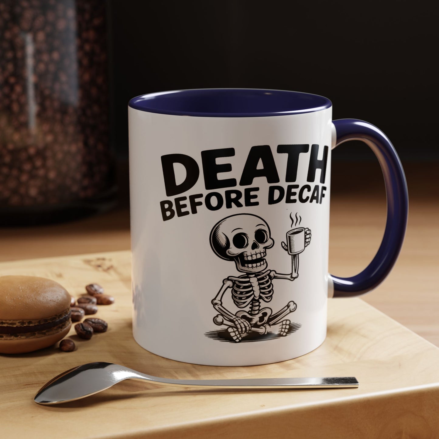 Humor Mug - Death Before Decaf