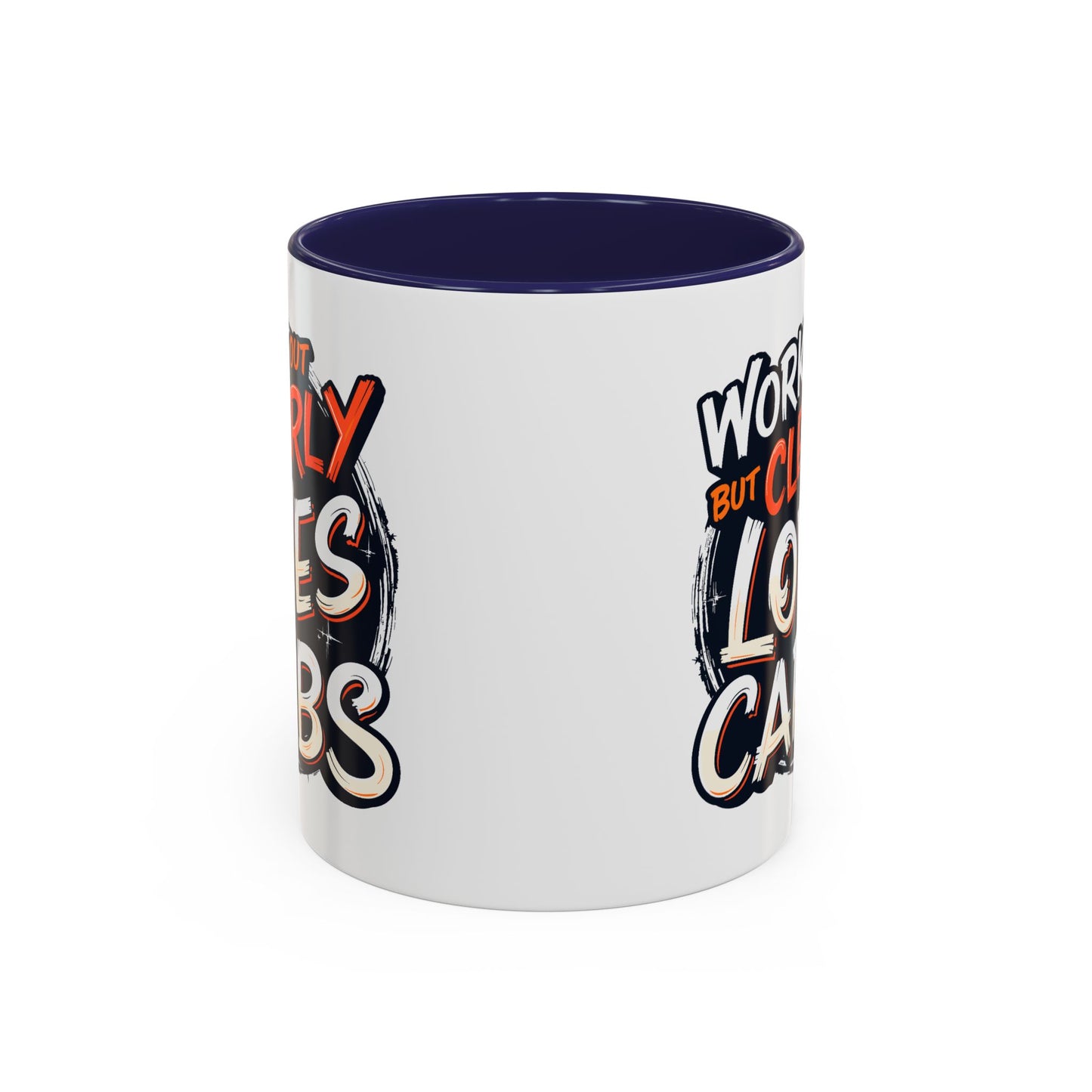 Adult Mug - Works Out But