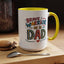 Father's Day Mug - Dad Brave Warrior