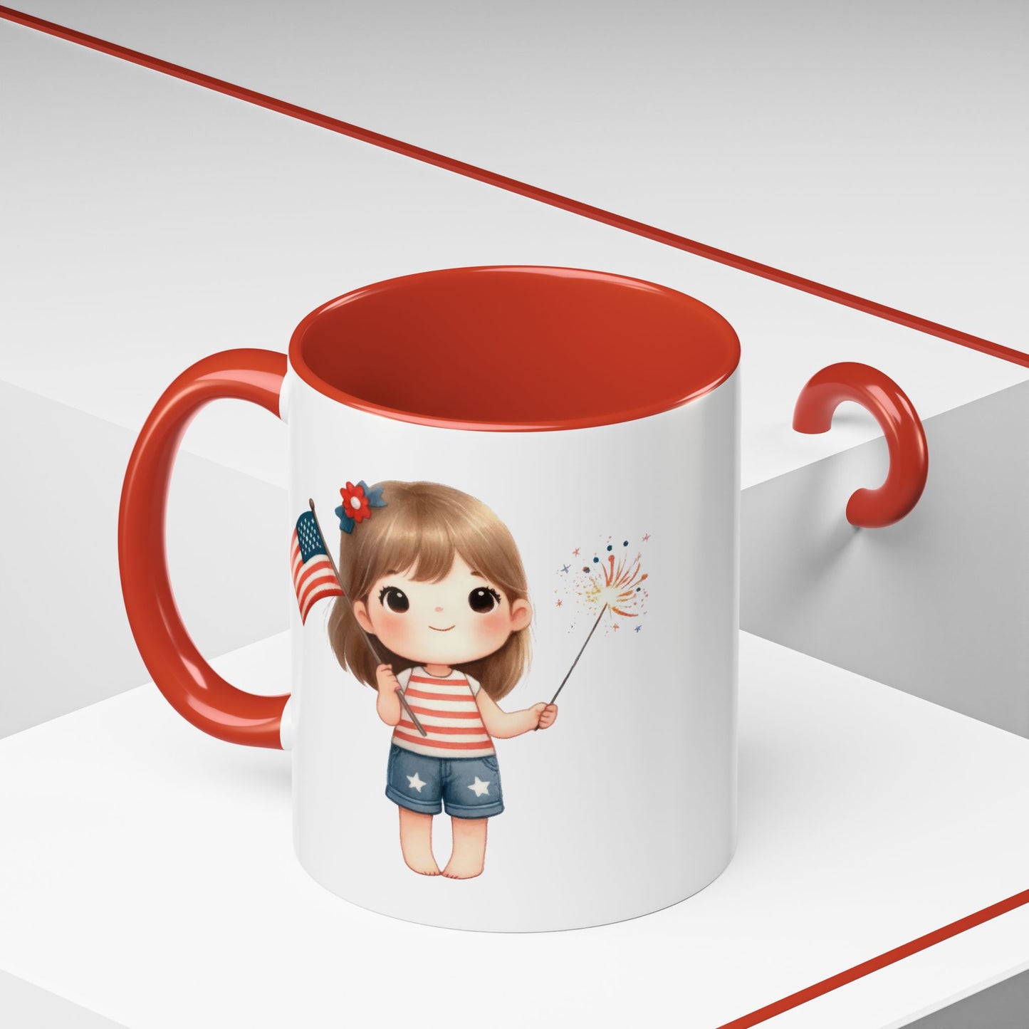 4th of July - American Girl Flag 2