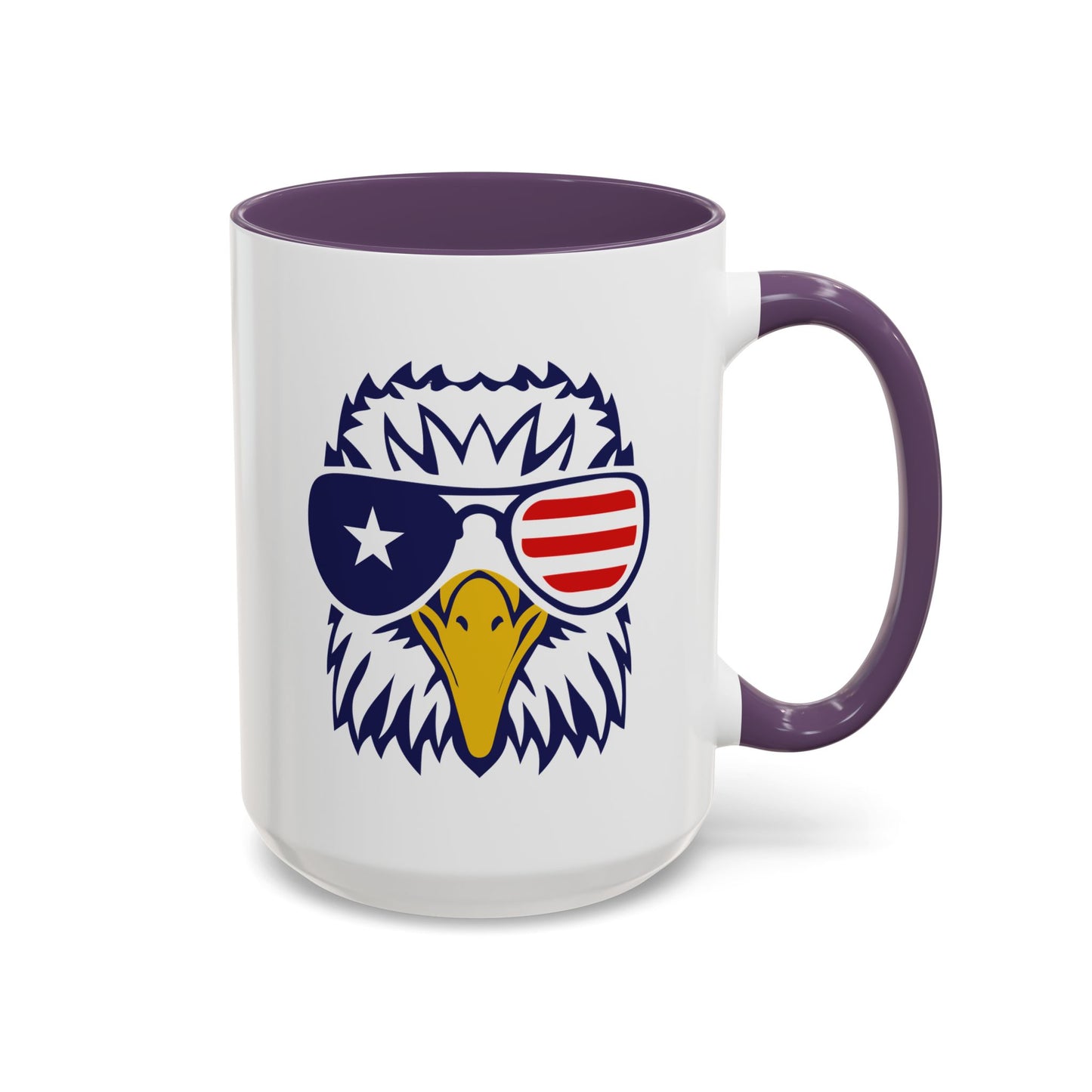 4th of July Mug - Cool American Eagle