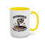 Humor Mug - Overworked and Under Caffeinated