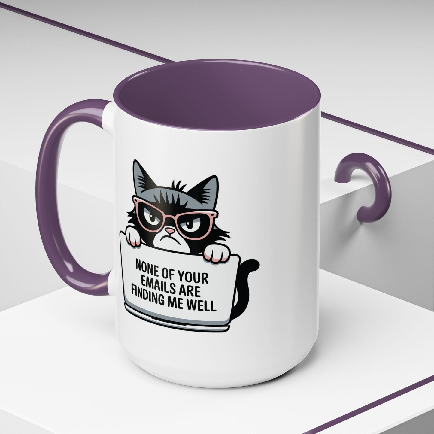 Humor Mug - None of Your Emails