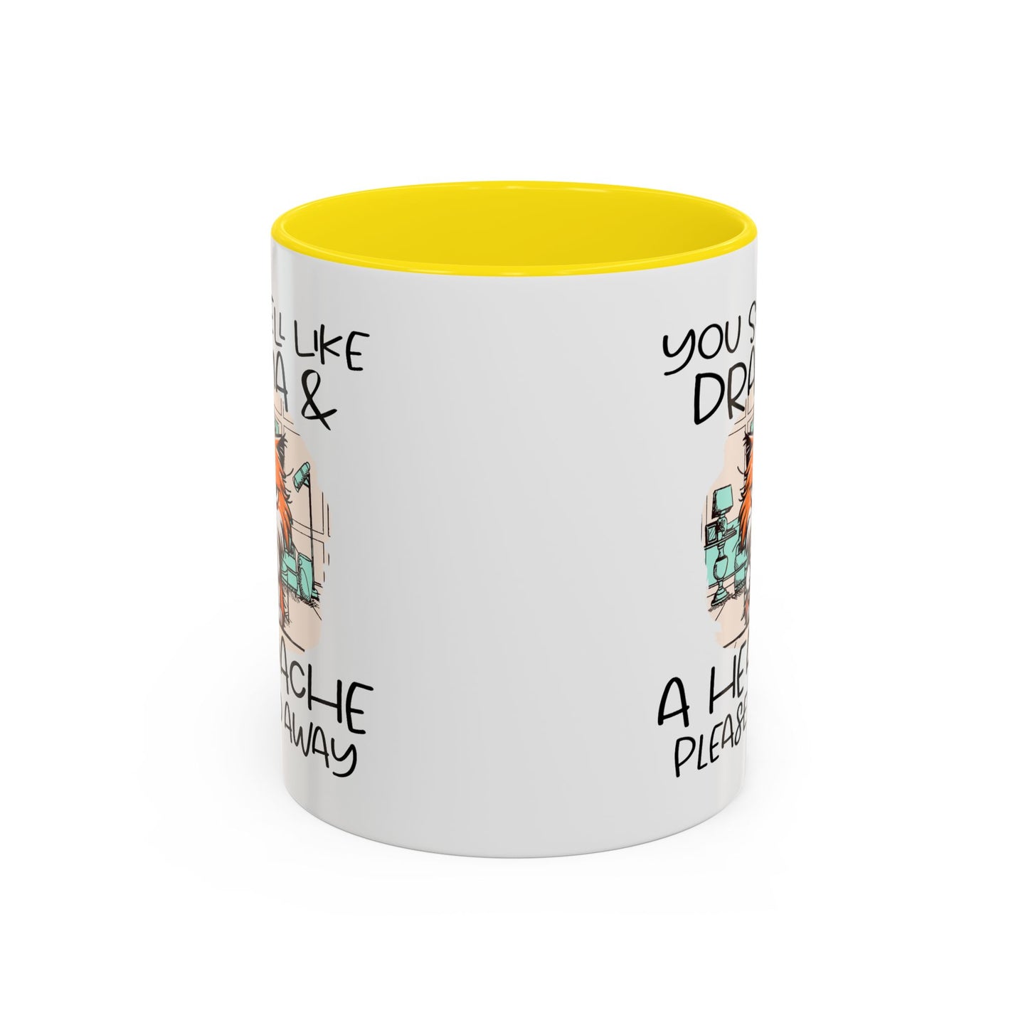 Humor Mug - You Smell Like Drama and a Headache