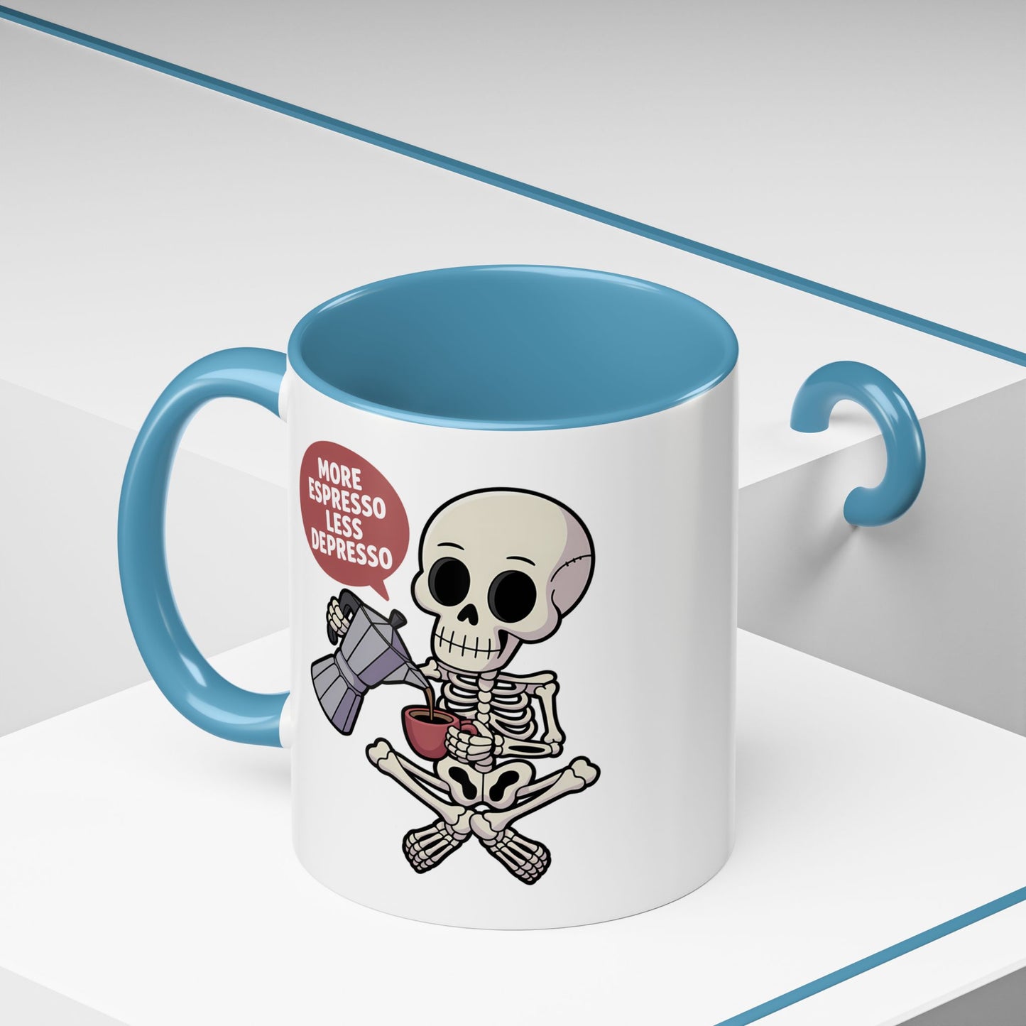 Halloween Mug - More Espresso Less Depresso