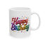 Birthday Mug - Happy Birthday Balloon Text