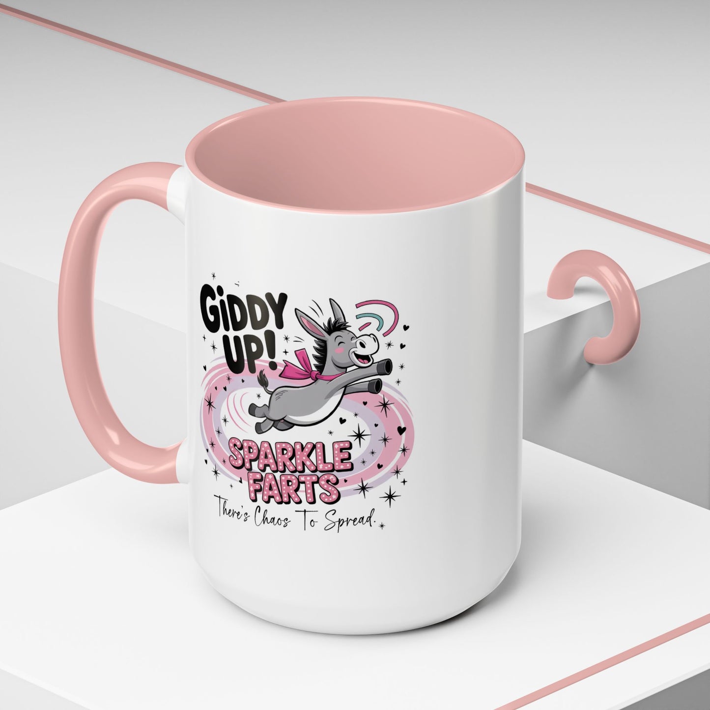 Humor Mug - Giddy Up Sparkle Farts