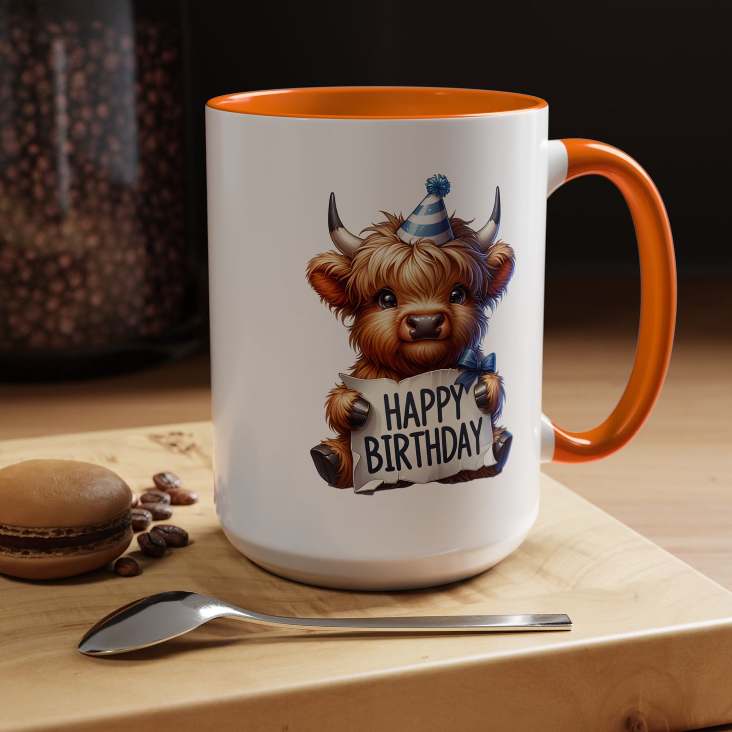 Birthday Mug - Highland Clipart