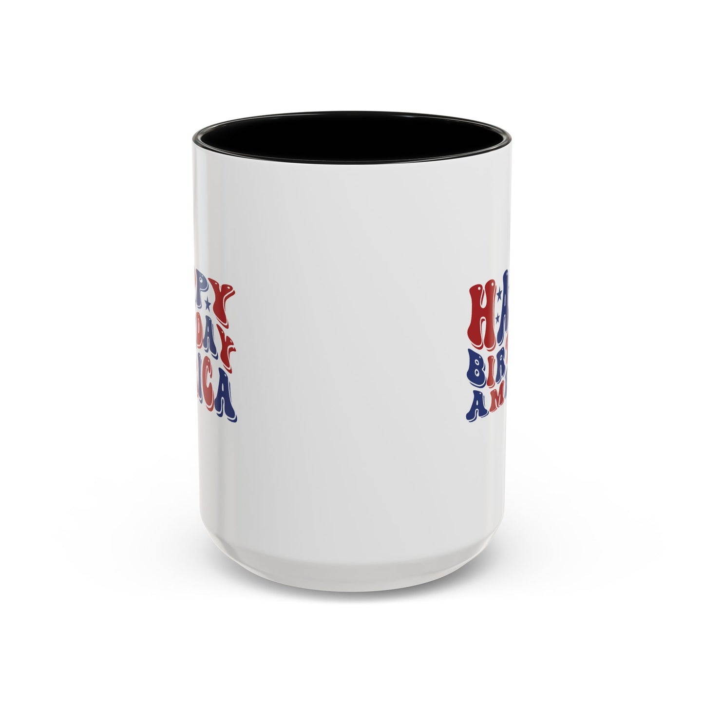 4th of July Mug - Happy Birthday America Retro