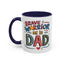 Father's Day Mug - Dad Brave Warrior