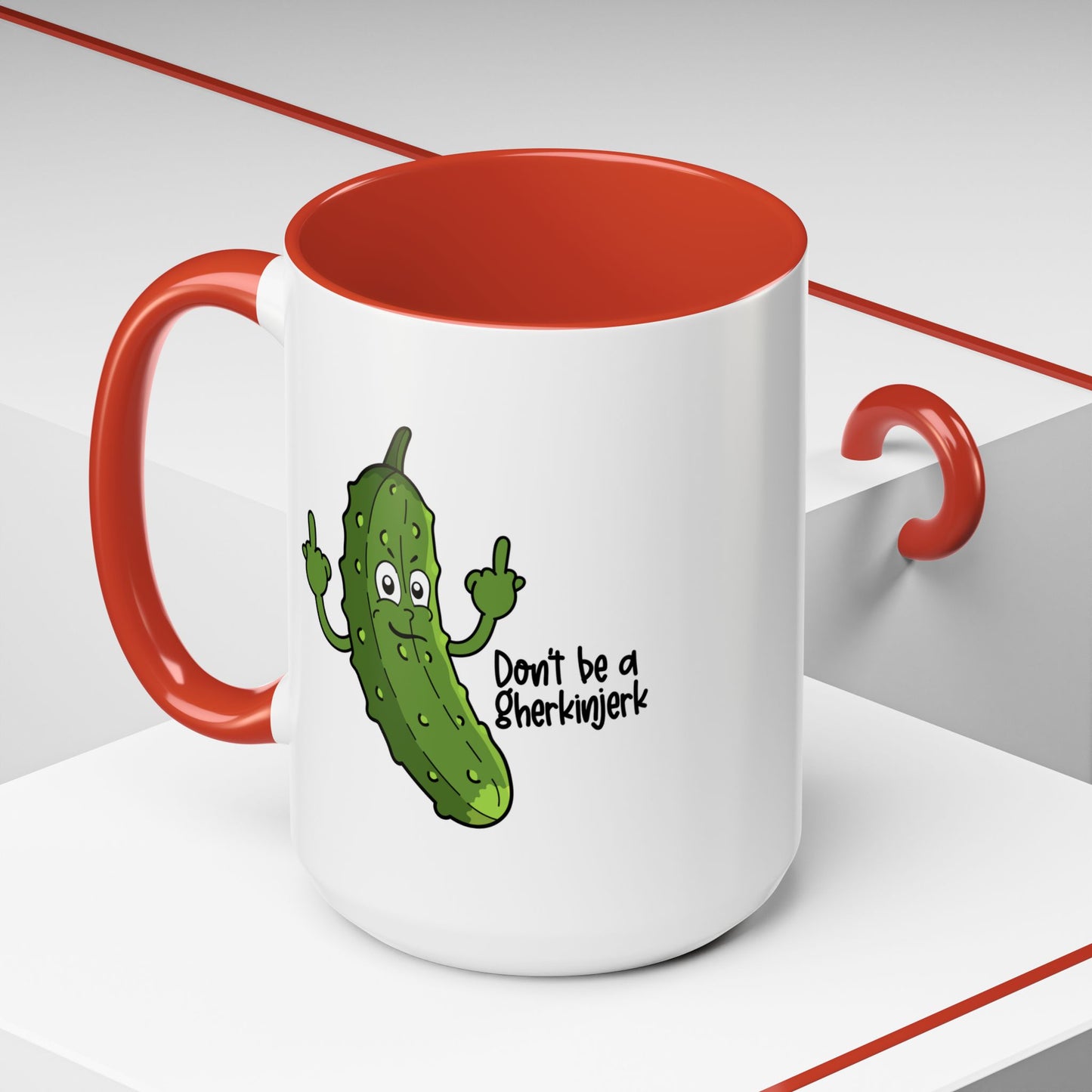 Adult Mug - Don't Be A Gherkinjerk