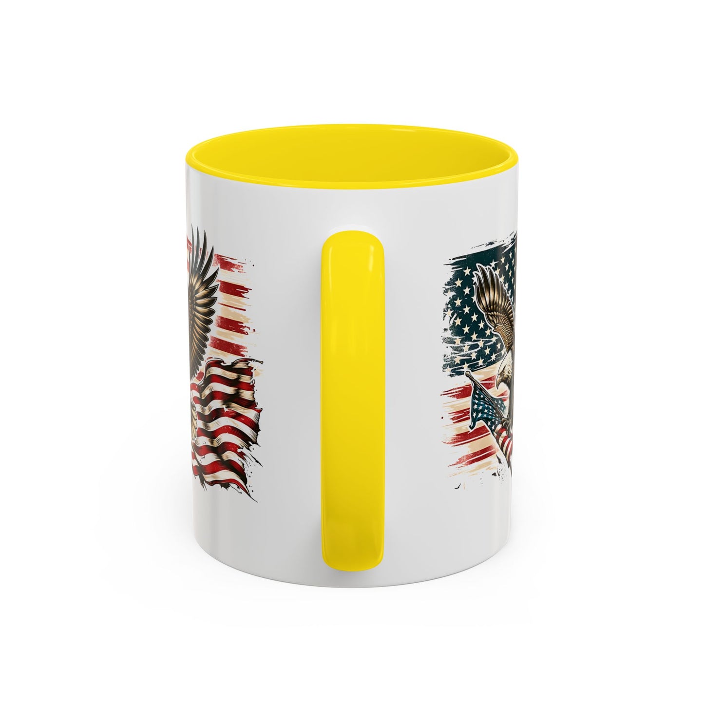 4th of July Mug - American Bald Eagle Flag 9