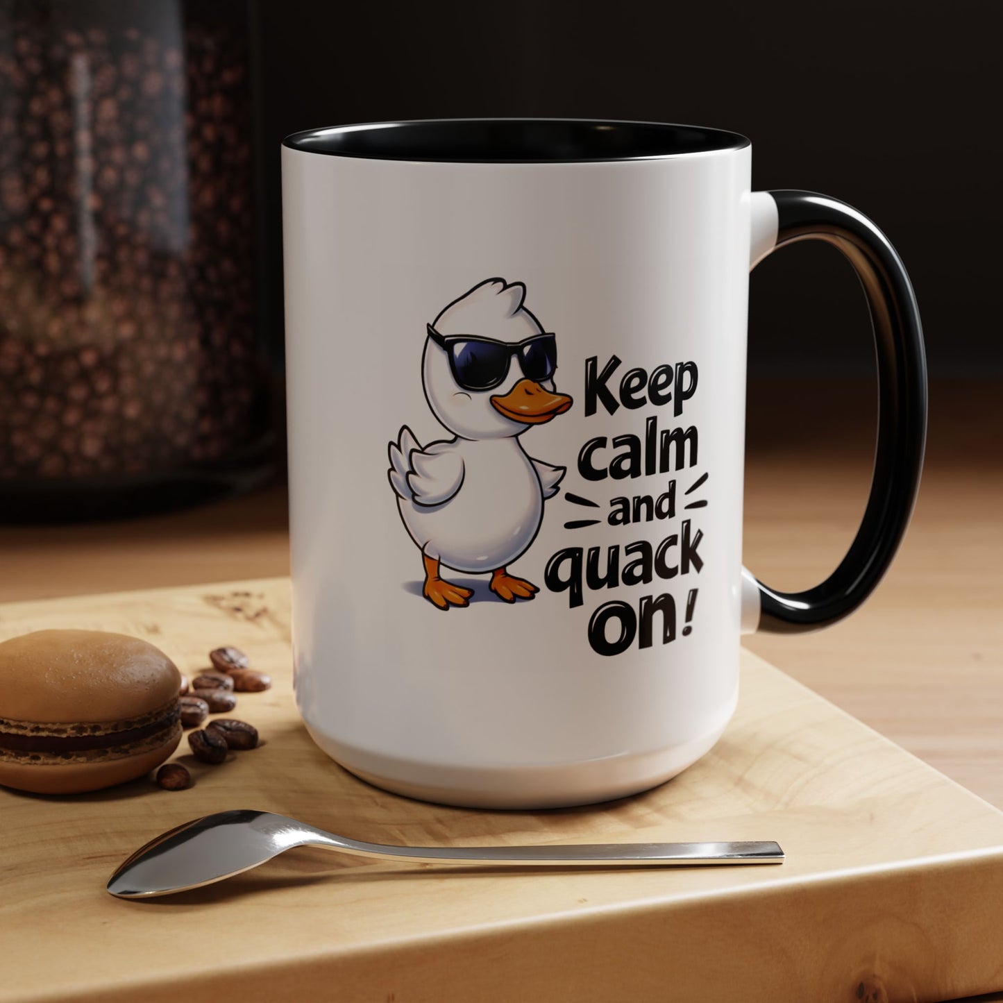 Wellness Mug - Keep Calm And Quack On