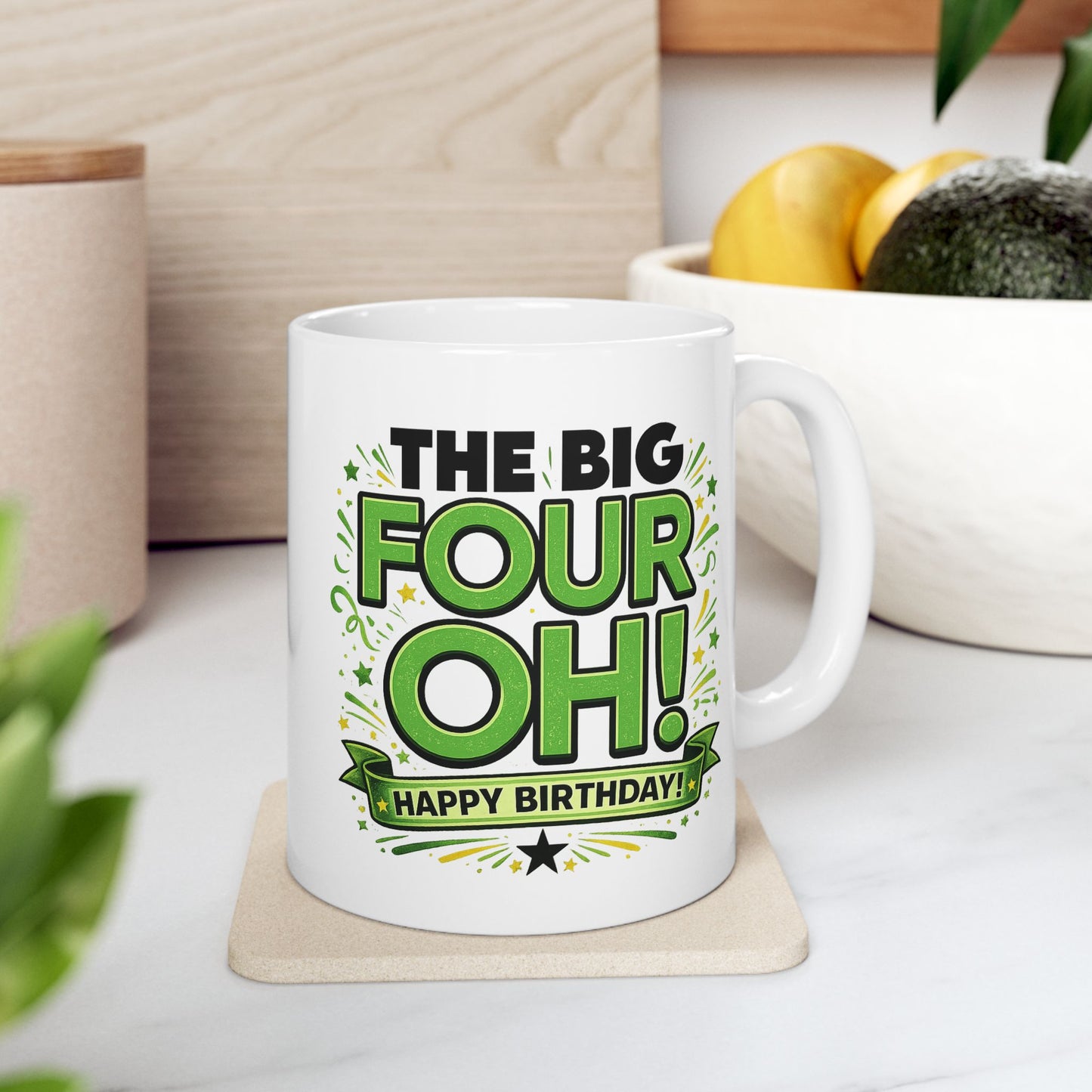 Birthday Mug - The Big Four Oh!